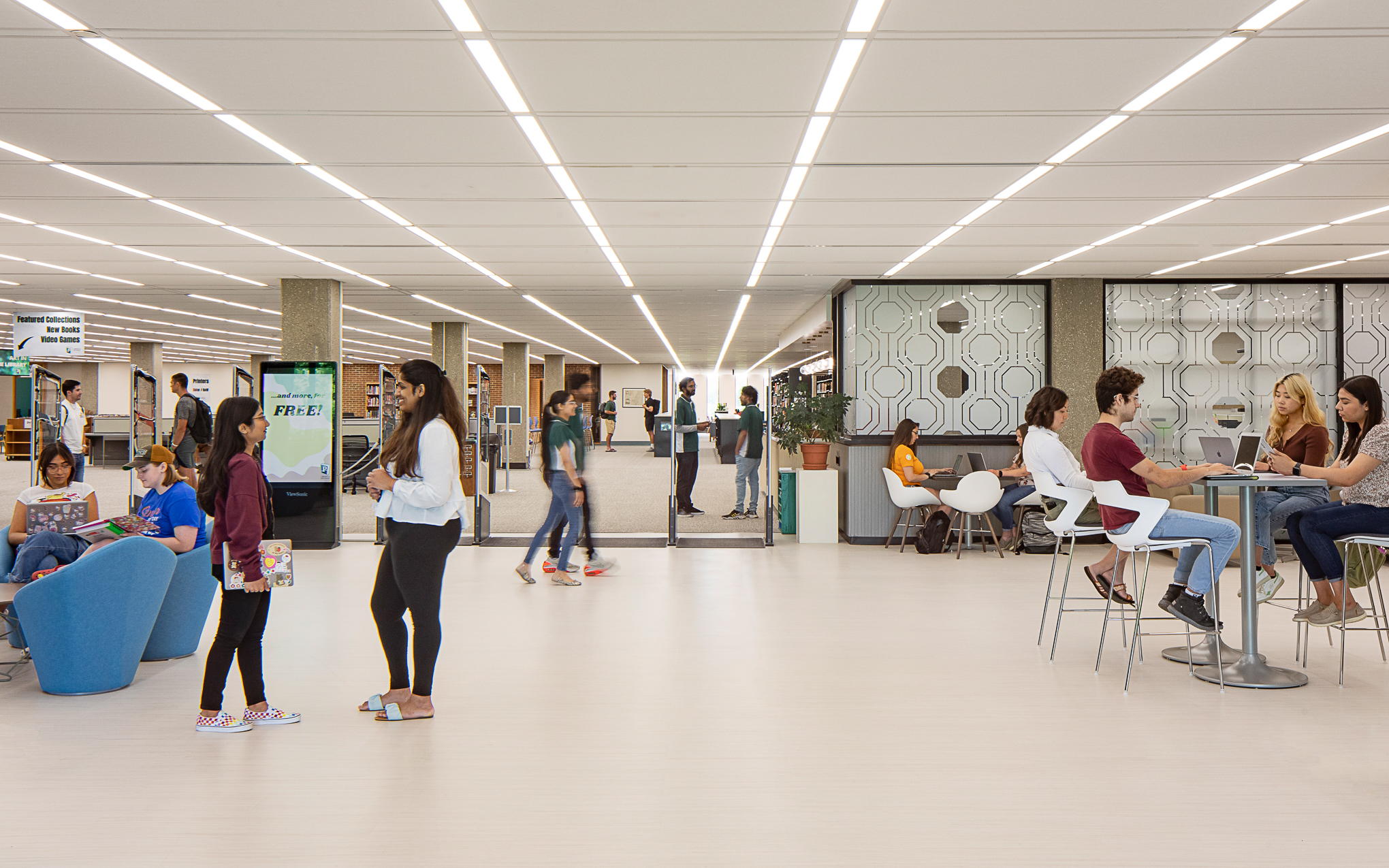 UW-Parkside interior by Workshop Architects. Photo by Kevin J. Miyazaki