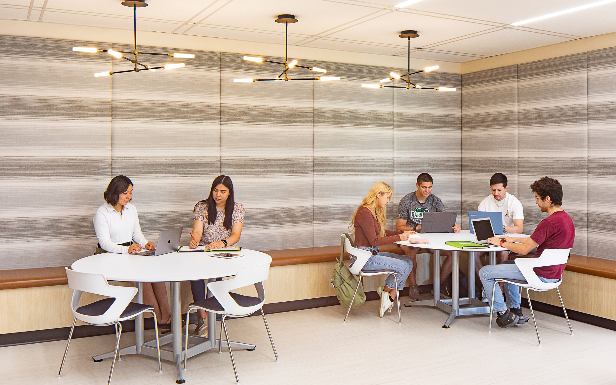 UW-Parkside interior by Workshop Architects. Photo by Kevin J. Miyazaki