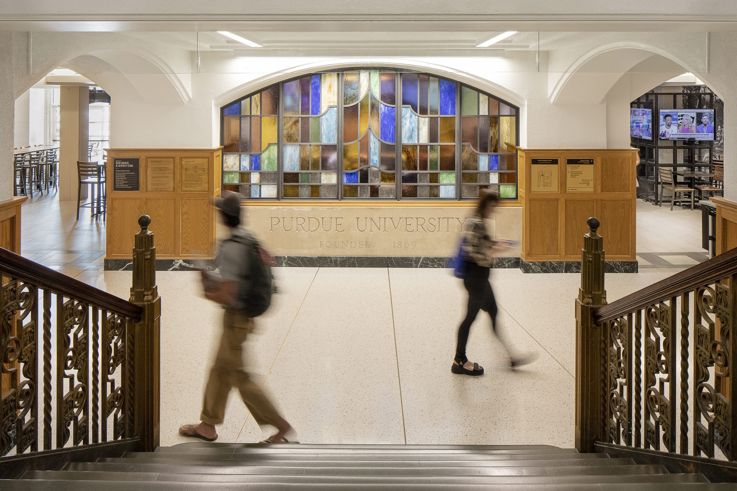 Purdue Memorial Union by Workshop Architects. Photo by Kevin J. Miyazaki