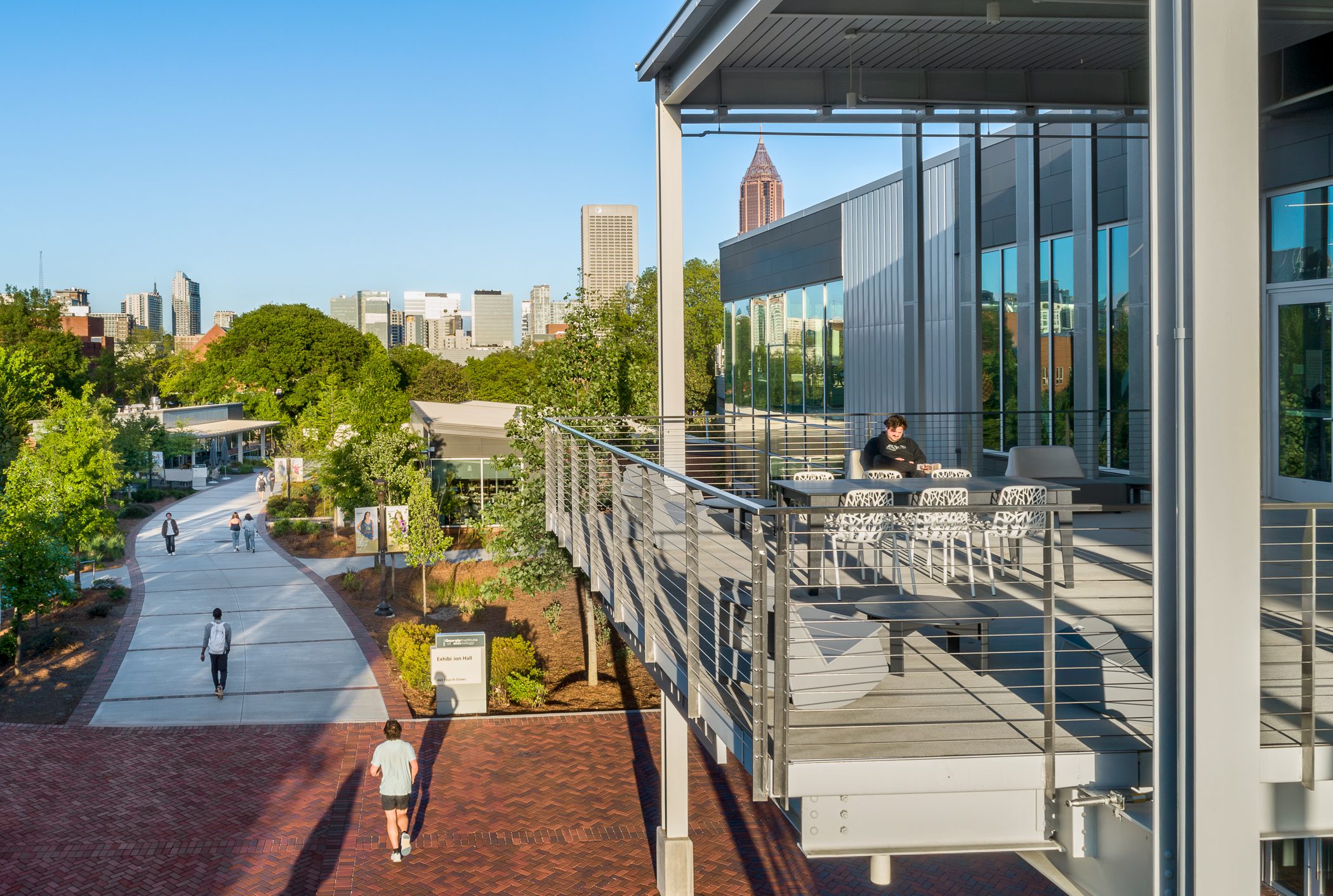 GA Tech_Campus Center Path