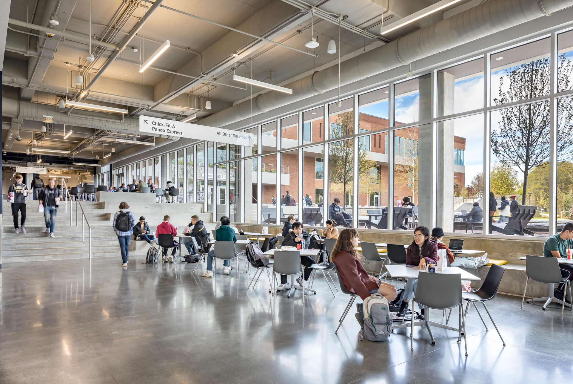 GA Tech_John Lewis Student Center_Dining Area