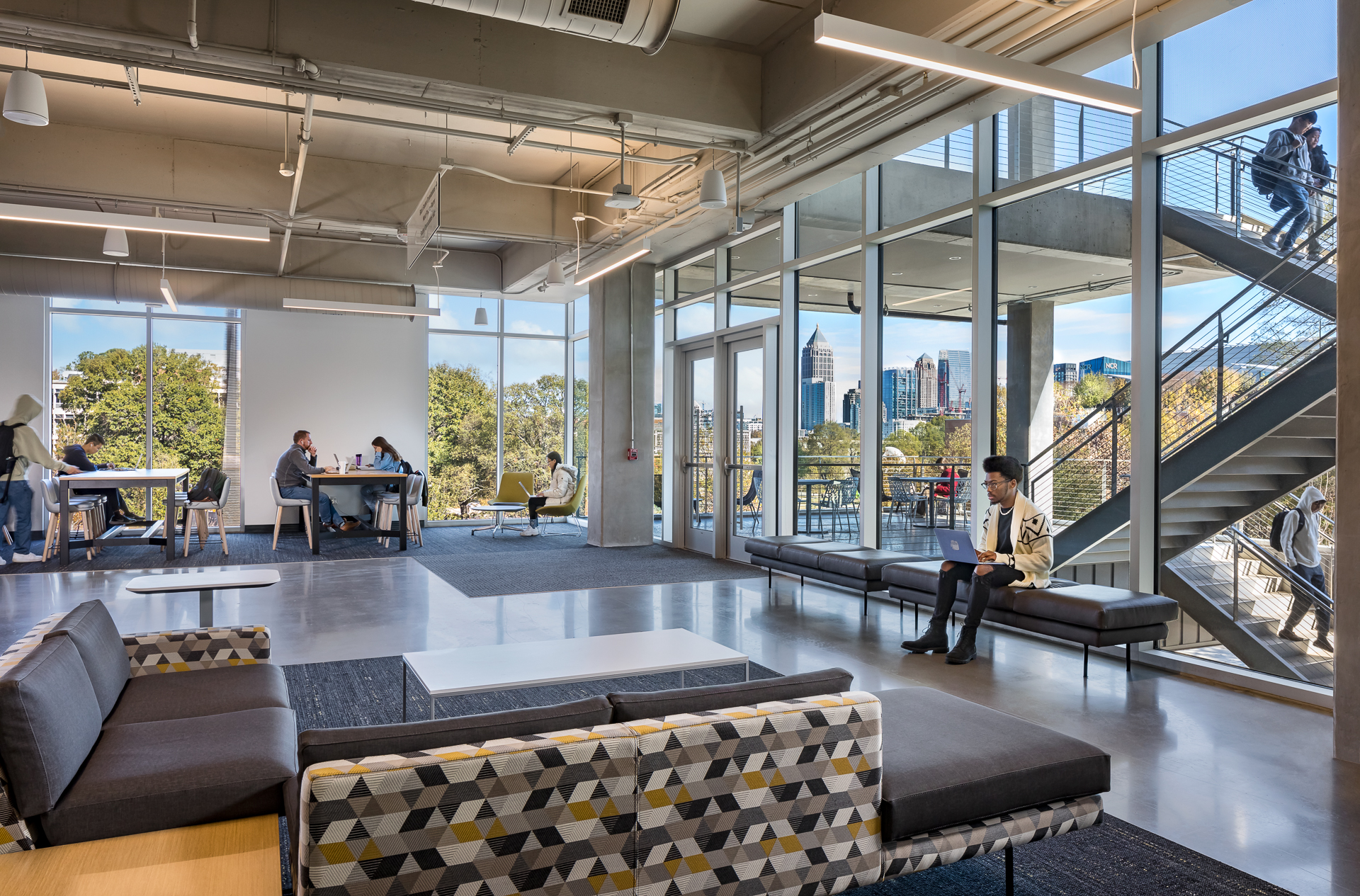 GA Tech_John Lewis Student_Lounge Area