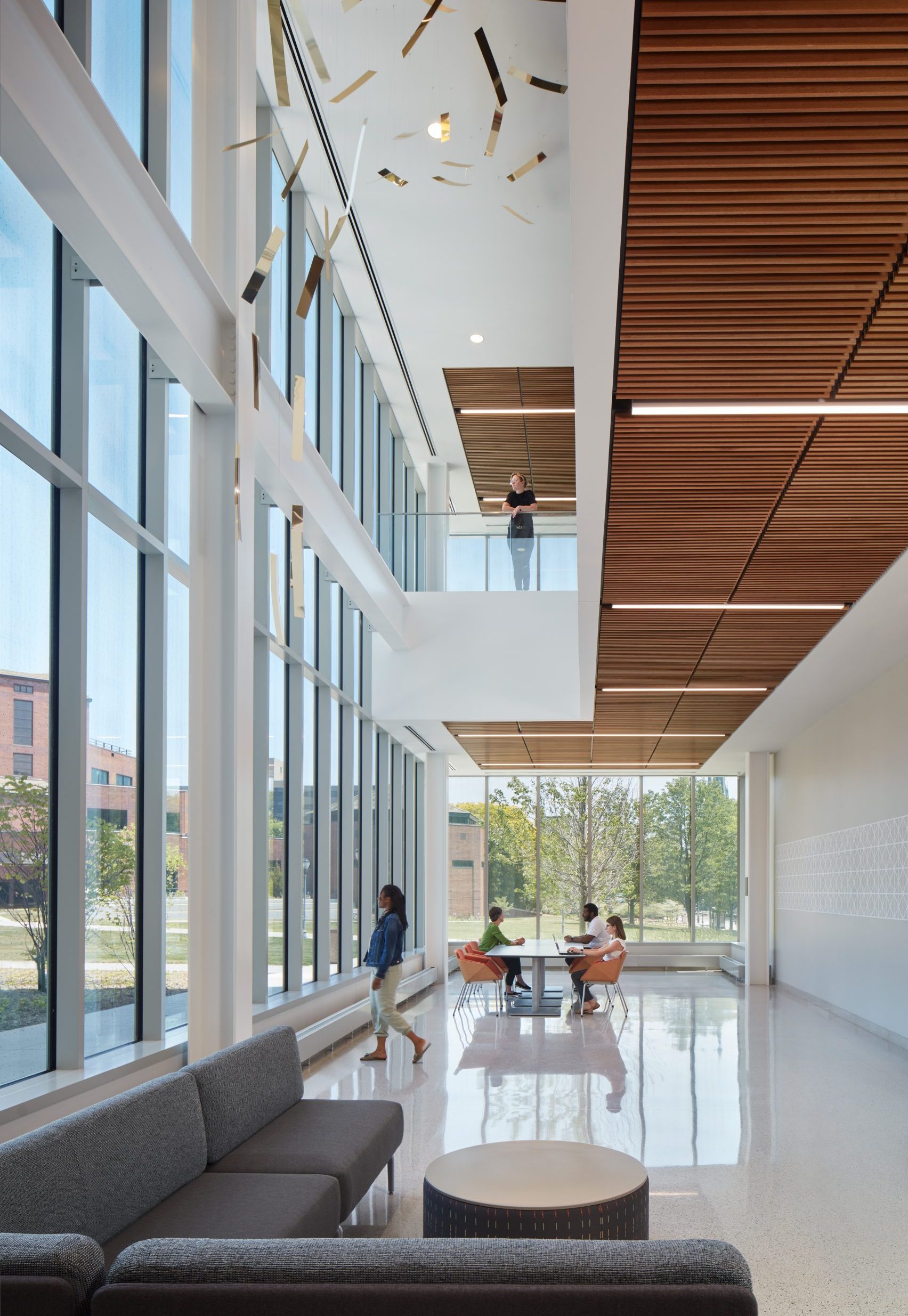 Marquette University_Dr. E. J. and Margaret O’Brien Hall_Two-Story Cooridor