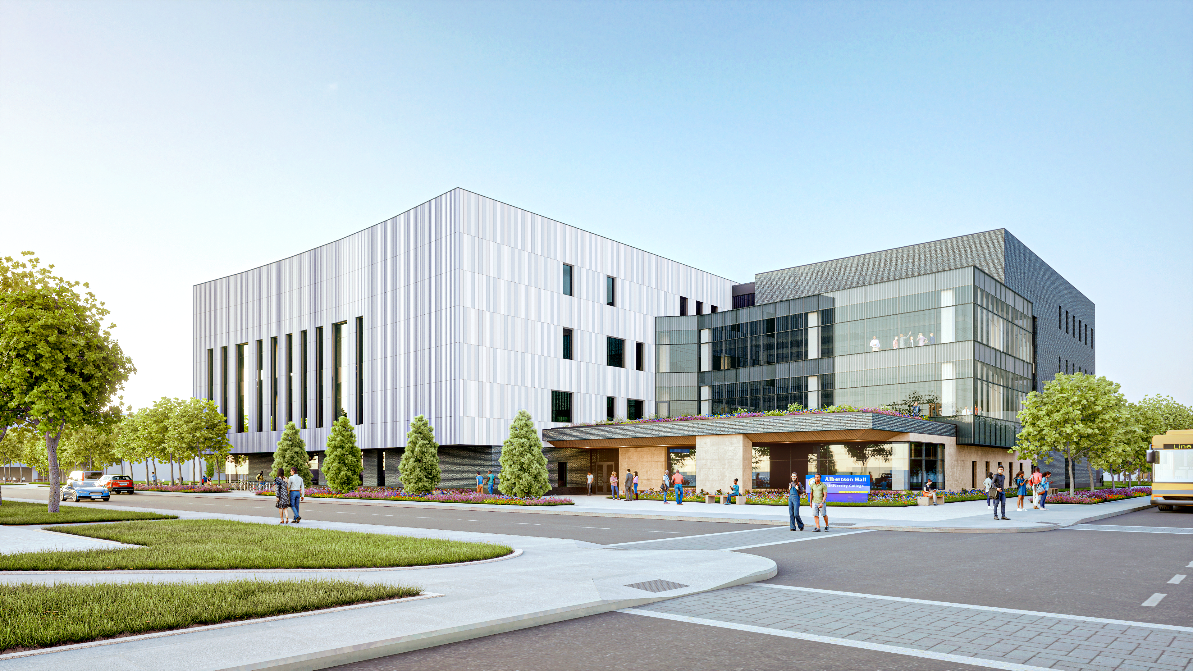 UWSP Albertson SE Exterior_8_9_22